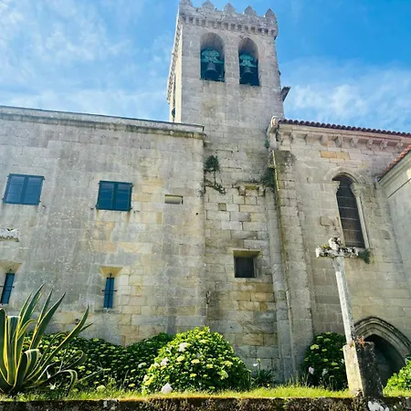 Apto Holibai Nidino, Escapada Parejas Y Su Mascota, Playa Cercana, Baiona, Galicia 巴约讷