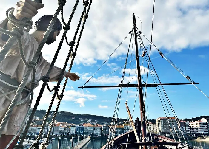 Apto Holibai Nidino, Escapada Parejas Y Su Mascota, Playa Cercana, Baiona, Galicia Appartamento Baiona